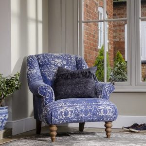 Tetrad Jacaranda Chair in Bagru Indigo | Shackletons