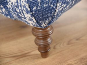 Tetrad Jacaranda Chair in Bagru Indigo | Shackletons