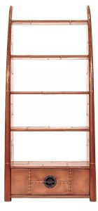 Carlton Furniture Aviator Bookcase Copper | Shackletons