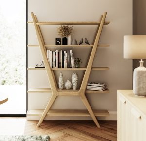 Carlton Furniture Andersson Oxbow Bookcase | Shackletons