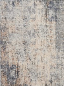 Nourison Rugs Rustic Textures Rectanglular RUS01 Rug in Grey Beige 39m x 28m | Shackletons