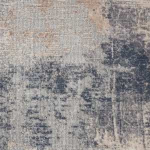 Nourison Rugs Rustic Textures Rectanglular RUS02 Rug in Beige Grey 18m x 12m | Shackletons