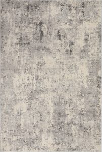 Nourison Rugs Rustic Textures Rectanglular RUS07 Rug in Grey Beige 22m x 16m | Shackletons