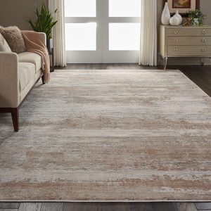 Nourison Rugs Rustic Textures Rectanglular RUS03 Rug in Beige 32m x 24m | Shackletons