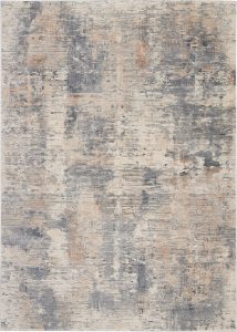 Nourison Rugs Rustic Textures Rectanglular RUS05 Rug in Beige Grey 39m x 28m | Shackletons