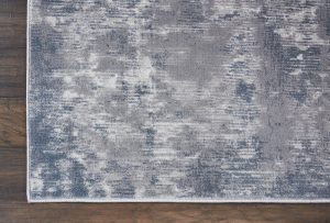 Nourison Rugs Rustic Textures Rectanglular RUS05 Rug in Grey 18m x 12m | Shackletons