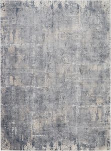 Nourison Rugs Rustic Textures Rectanglular RUS06 Rug in Grey Beige 39m x 28m | Shackletons