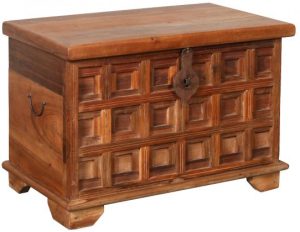 Carlton Furniture Wooden Small Chest Natural Finish | Shackletons