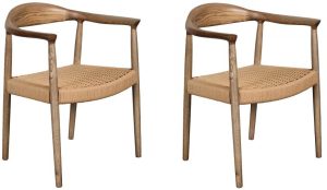 Pair of Carlton Furniture in Holcot Togo Dining Chairs | Shackletons