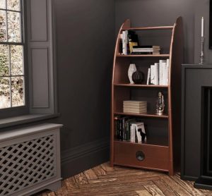 Carlton Furniture Aviator Bookcase Copper | Shackletons