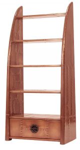 Carlton Furniture Aviator Bookcase Copper | Shackletons