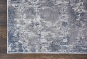 Nourison Rugs Rustic Textures Rectanglular RUS05 Rug in Grey 22m x 16m | Shackletons