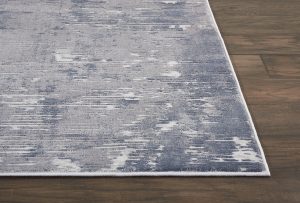 Nourison Rugs Rustic Textures Rectanglular RUS05 Rug in Grey 39m x 28m | Shackletons