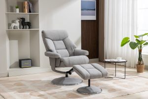 Global Furniture Alliance Biarritz Chair in Lisbon Silver | Shackletons