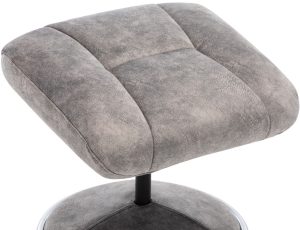 Global Furniture Alliance Denver Chair in Elephant Fabric | Shackletons