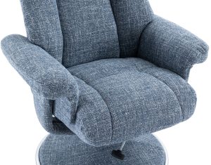 Global Furniture Alliance Denver Chair in Chacha Ocean Fabric | Shackletons