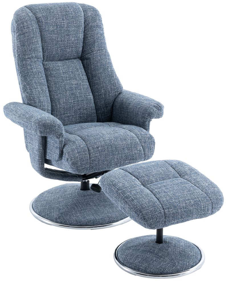 Denver Chair in Chacha Ocean Fabric