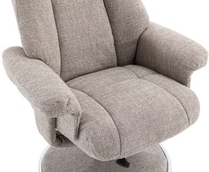 Global Furniture Alliance Denver Chair in Chacha Oat Fabric | Shackletons