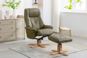 Dubai Chair in Olive Green | Shackletons