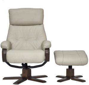 Vienna Chair in Mushroom Leather | Shackletons