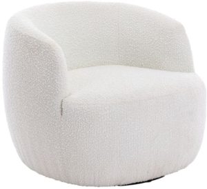Global Furniture Alliance Alma Acent Chair in Ivory Fabric | Shackletons