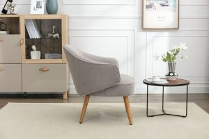 Global Furniture Alliance Iris Acent Chair in Clay Fabric | Shackletons