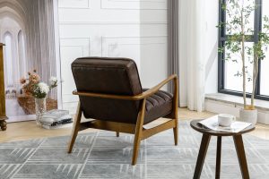 Global Furniture Alliance Thea Acent Chair in Vintage Brown Leather | Shackletons