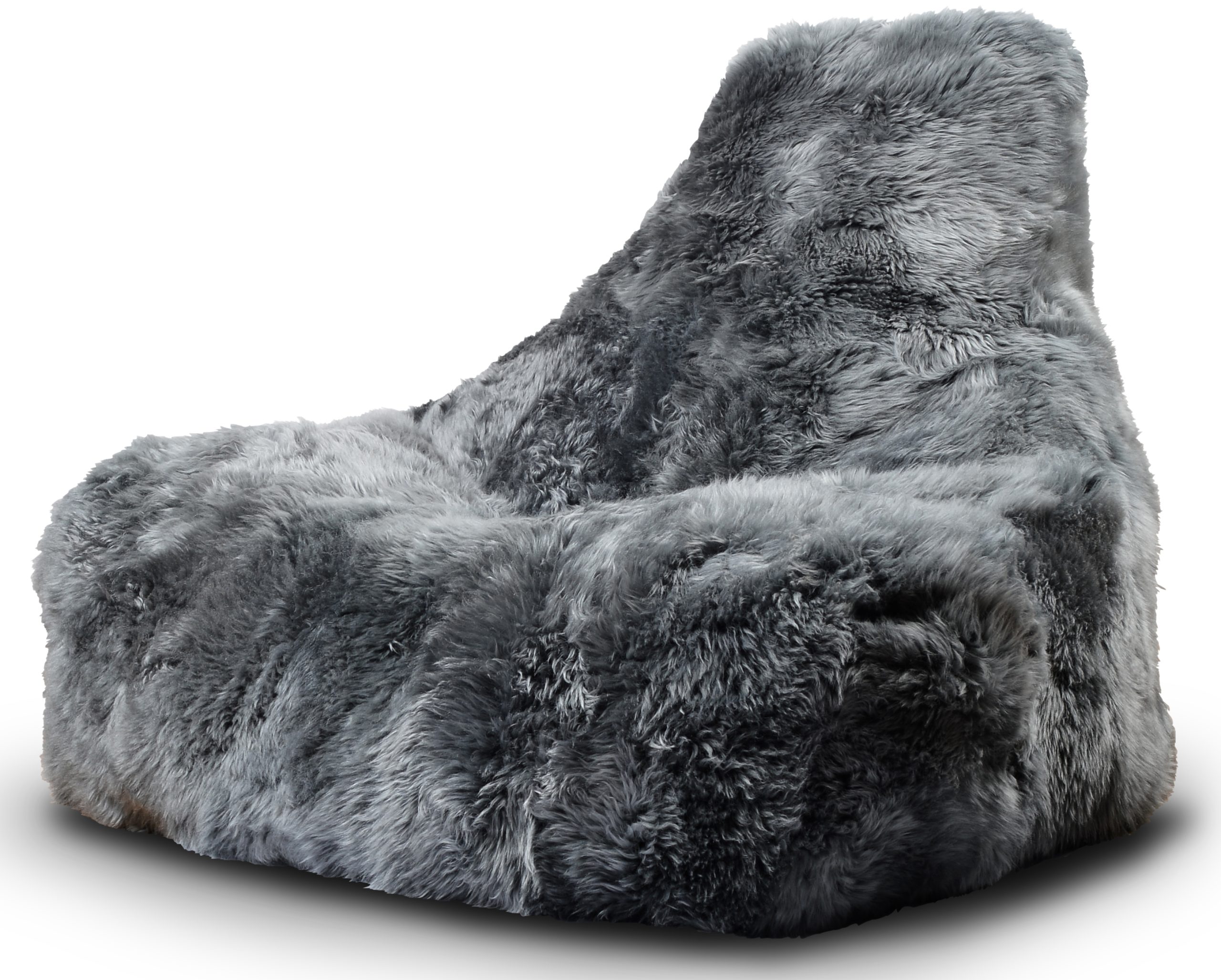 Extreme Lounging Mighty Bean Bag Grey Fur