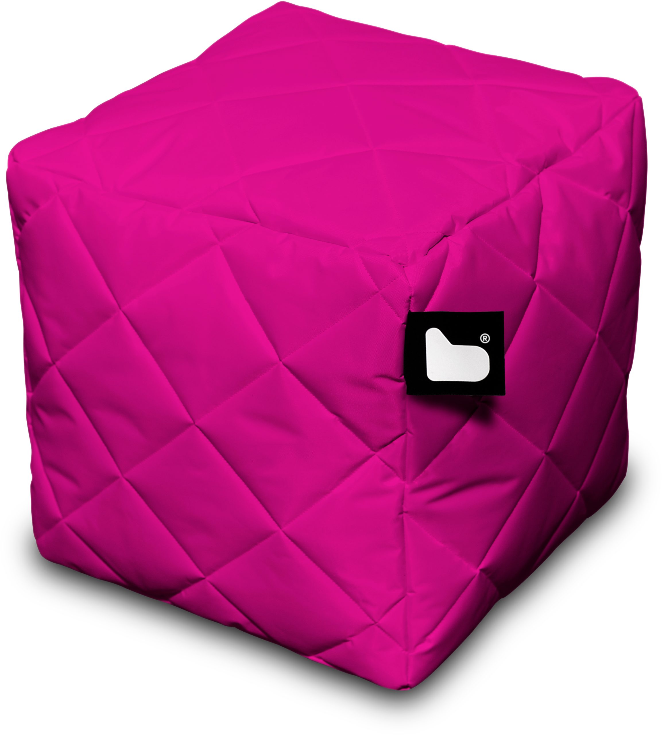 Extreme Lounging Bean Box Pink Quilted