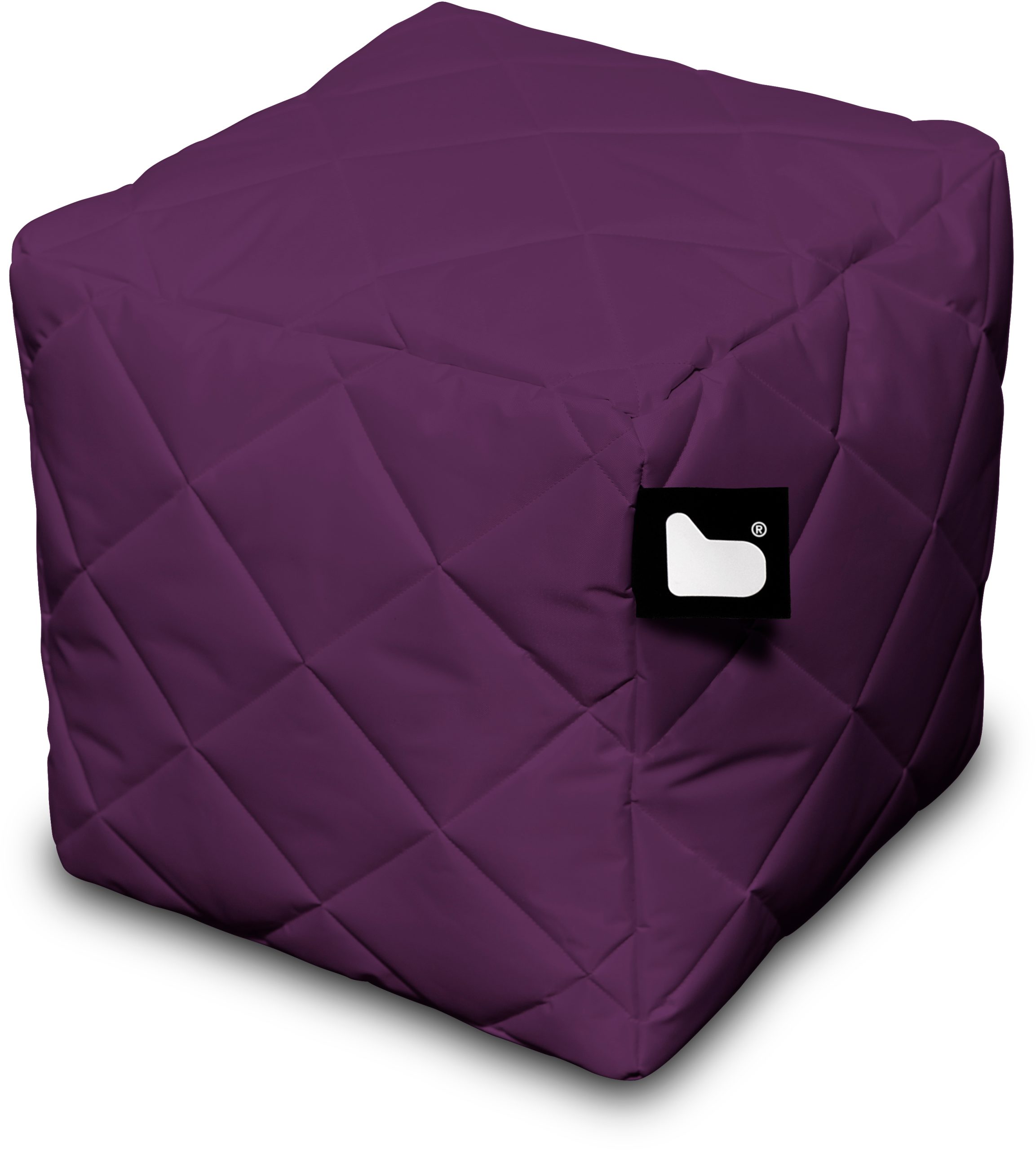 Extreme Lounging Bean Box Berry Quilted | Shackletons