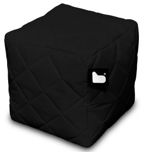 Extreme Lounging Bean Box Black Quilted | Shackletons