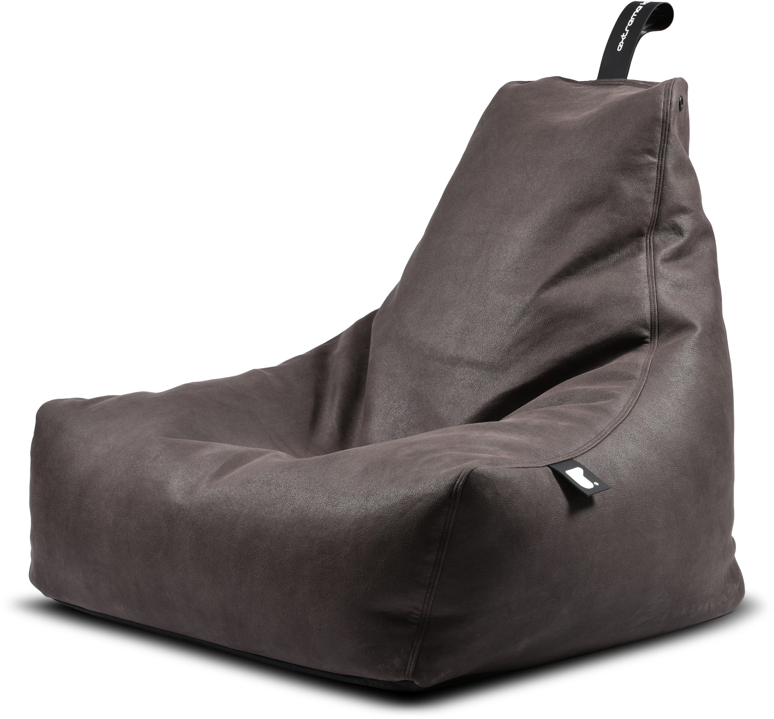 Extreme Lounging Mighty Bean Bag Slate Luxury Indoor