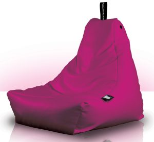 Extreme Lounging Mini Bean Bag Pink PU | Shackletons