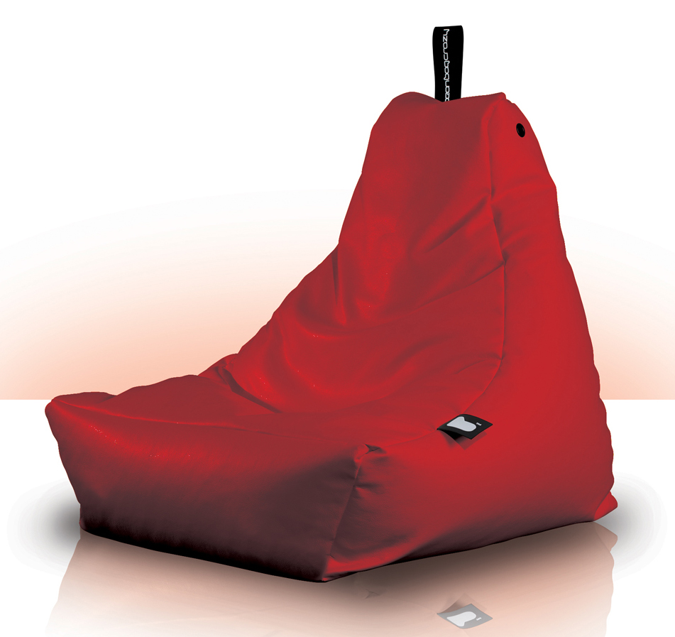 Extreme Lounging Mini Bean Bag Red PU