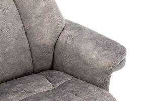 Global Furniture Alliance Denver Chair in Elephant Fabric | Shackletons