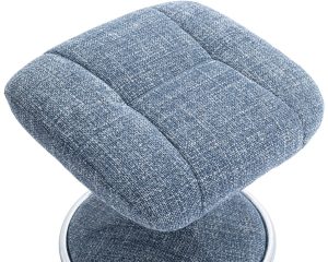 Global Furniture Alliance Denver Chair in Chacha Ocean Fabric | Shackletons