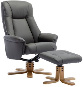 Global Furniture Alliance Hawaii Chair in Cinder Leather | Shackletons