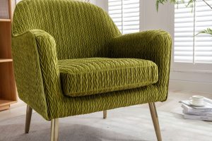 Global Furniture Alliance Ruby Acent Chair in Oregano Fabric | Shackletons