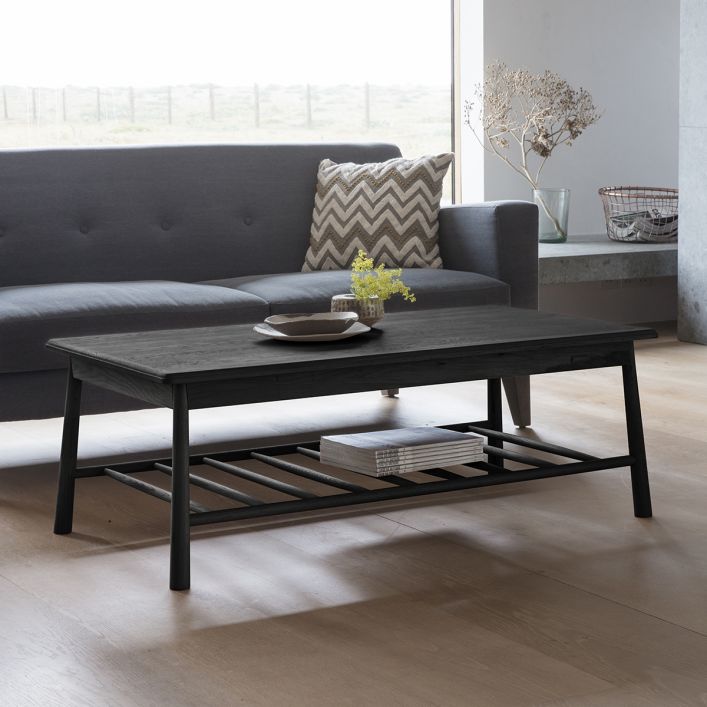 Gallery Direct Wycombe Rect Coffee Table Black