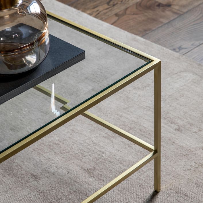 Gallery Direct Rothbury Coffee Table Champagne