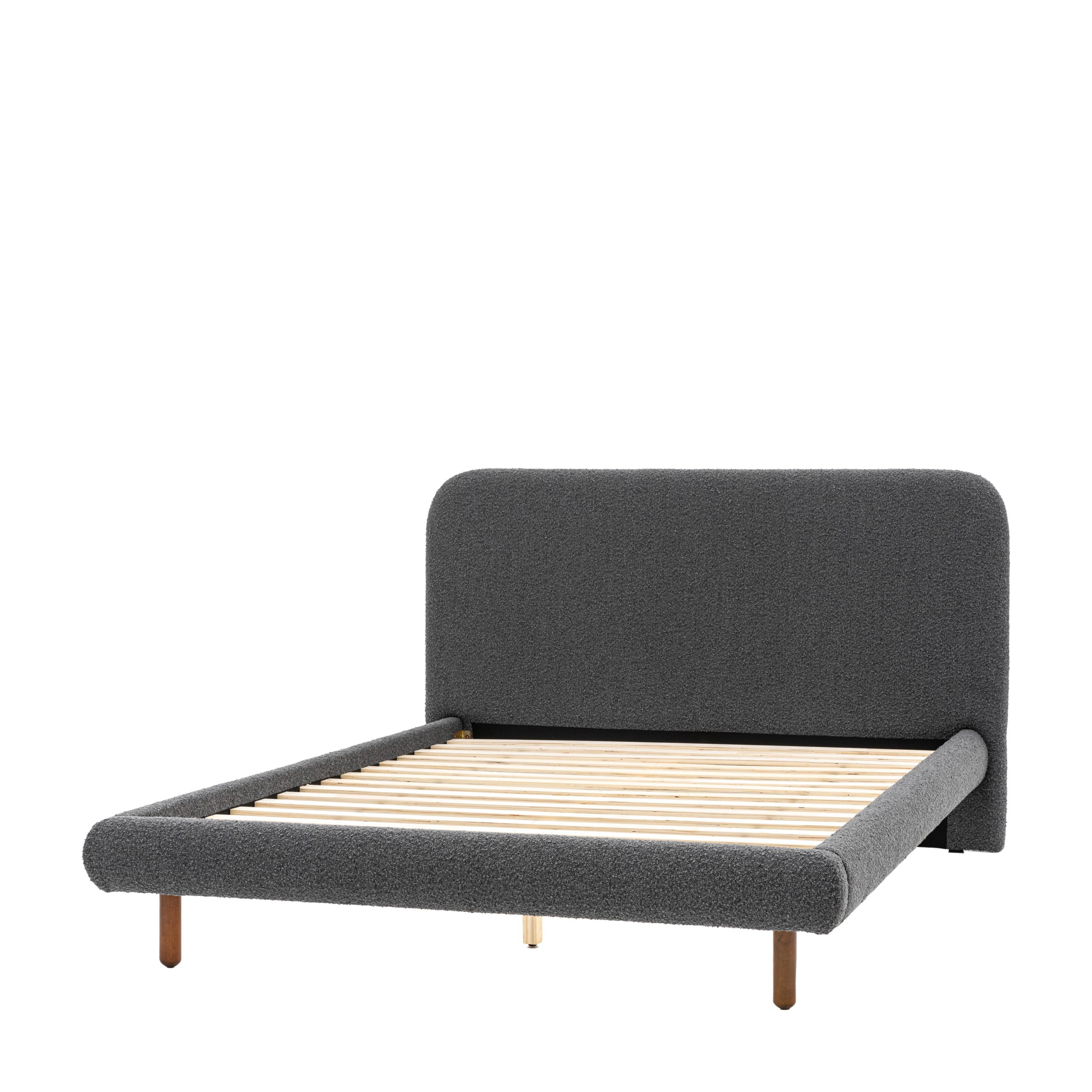 Gallery Direct Rabley 4'6 Bedstead Charcoal