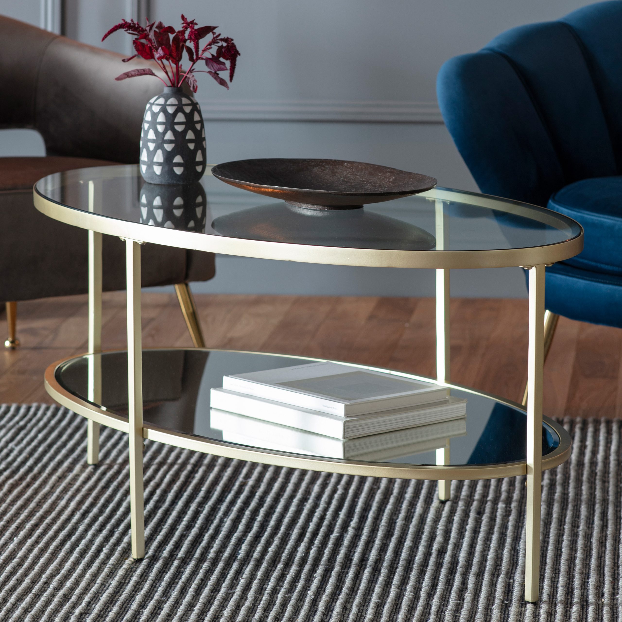 Gallery Direct Hudson Coffee Table Champagne