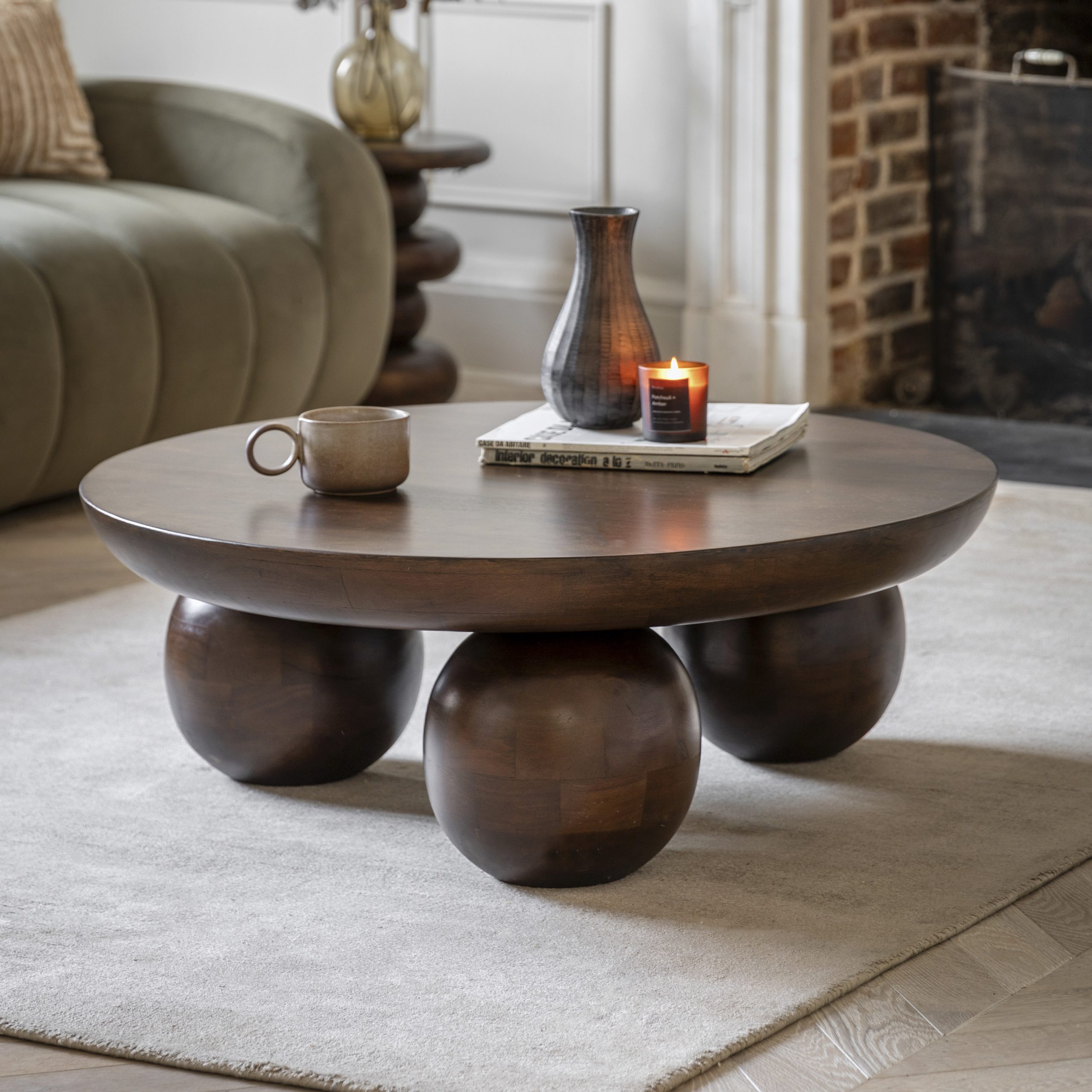 Gallery Direct Sculpt Round Coffee Table