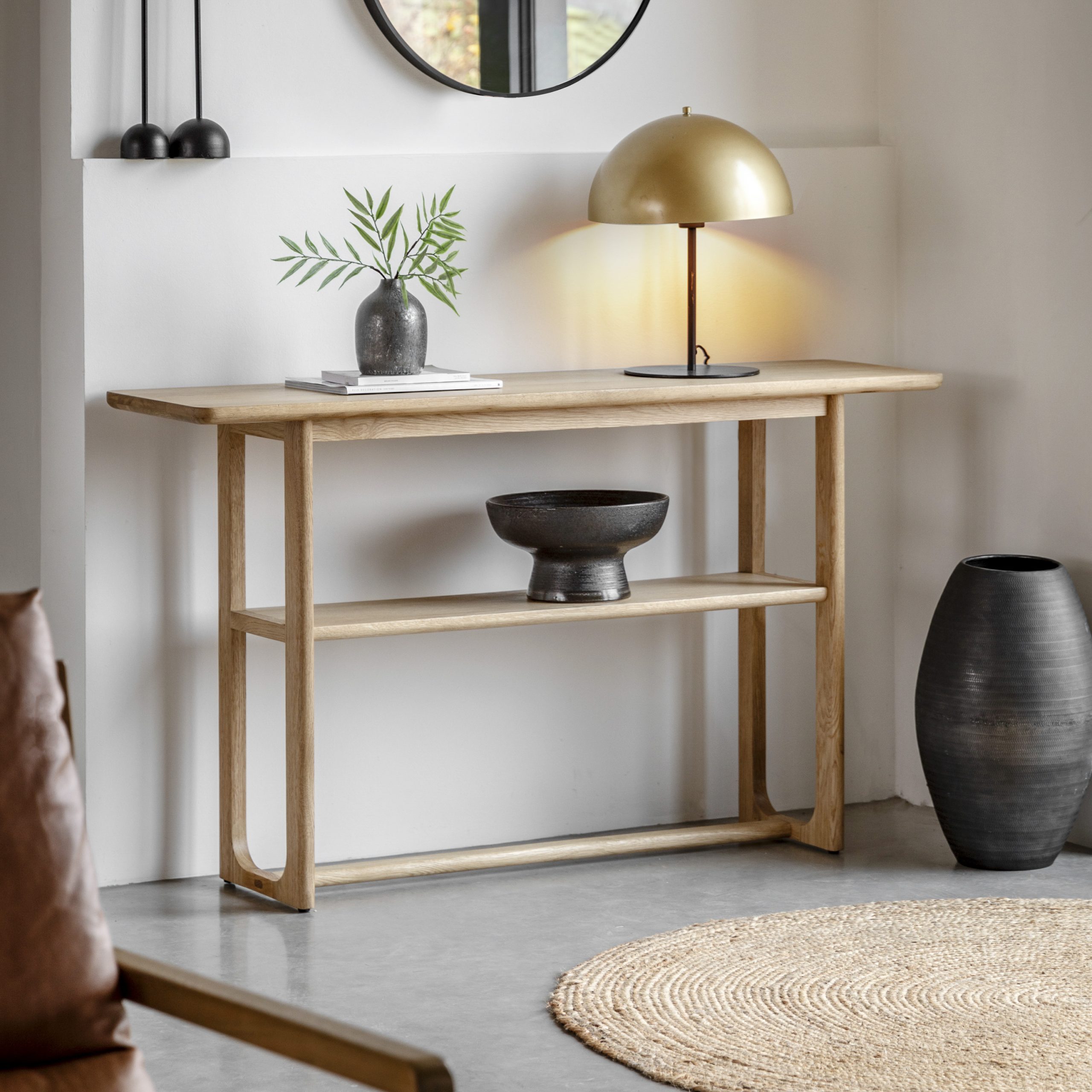 Gallery Direct Craft Console Table Natural