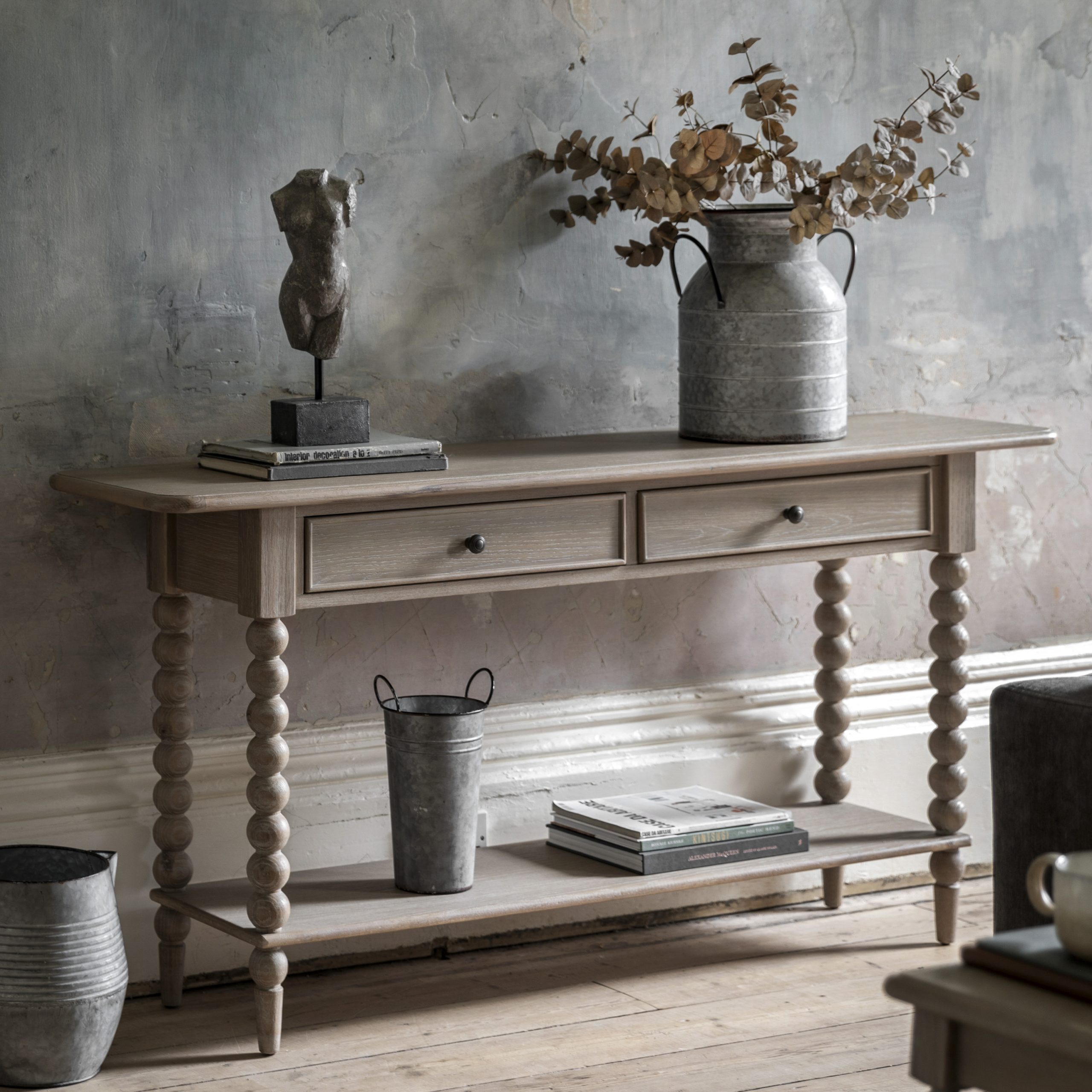 Gallery Direct Artisan 2 Drawer Console Table