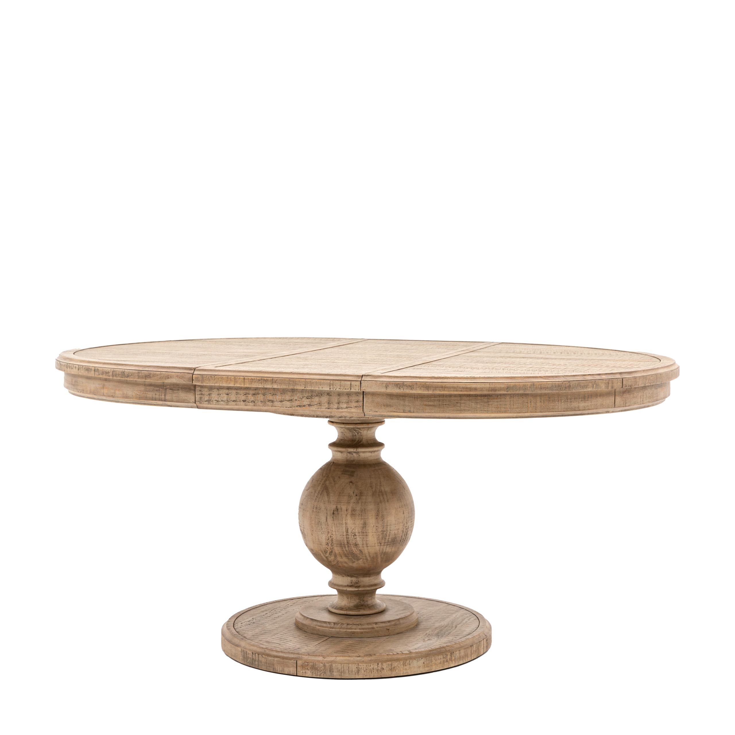 Gallery Direct Vancouver Round Extending Dining Table