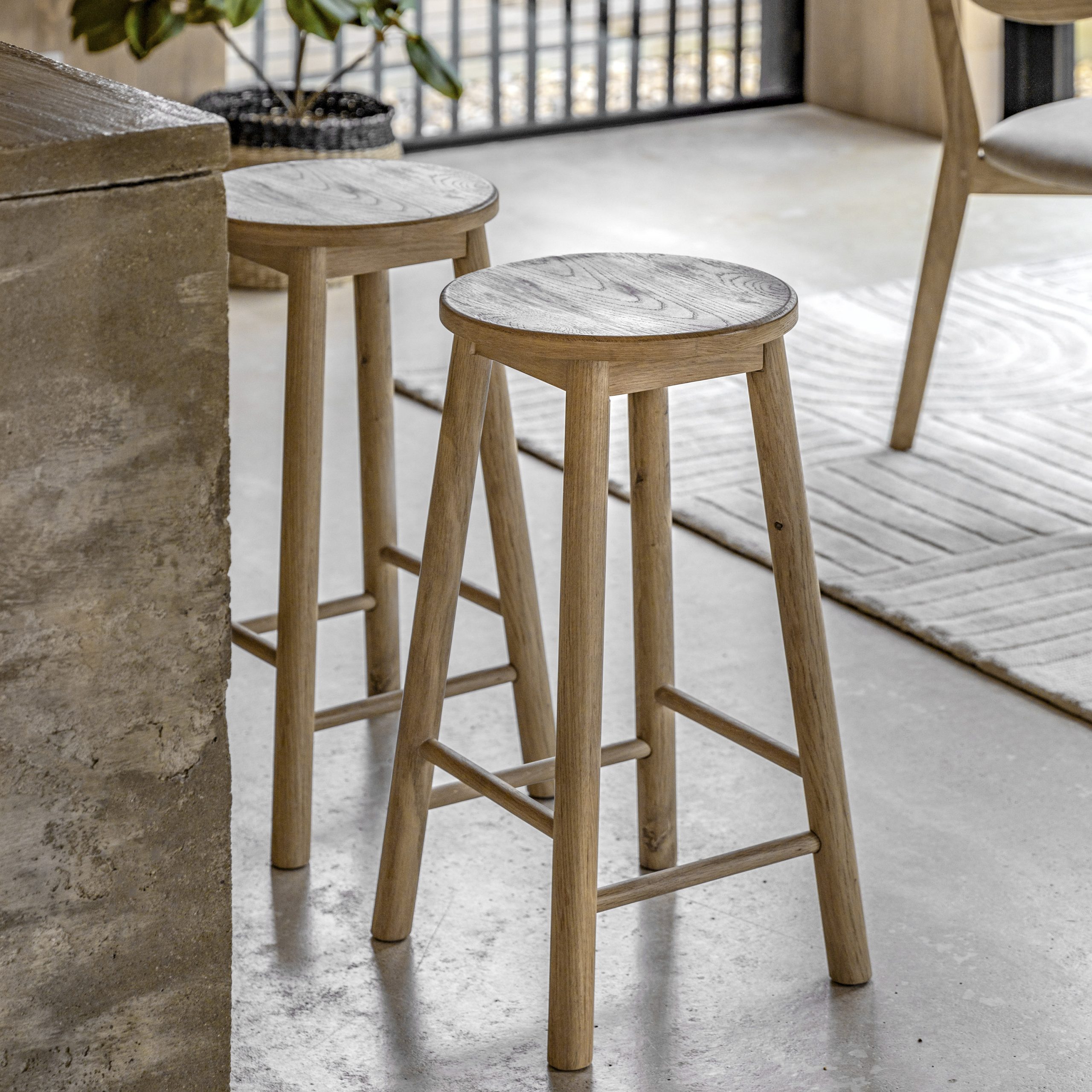 Gallery Direct Hatfield Stool Natural