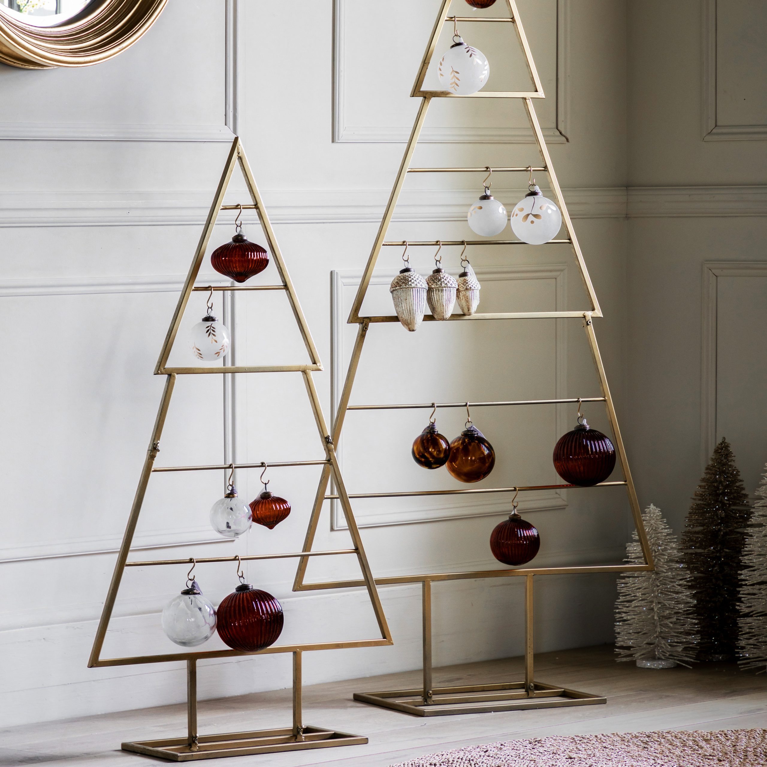 Gallery Direct Gunnar Tree with Hooks Large Gold