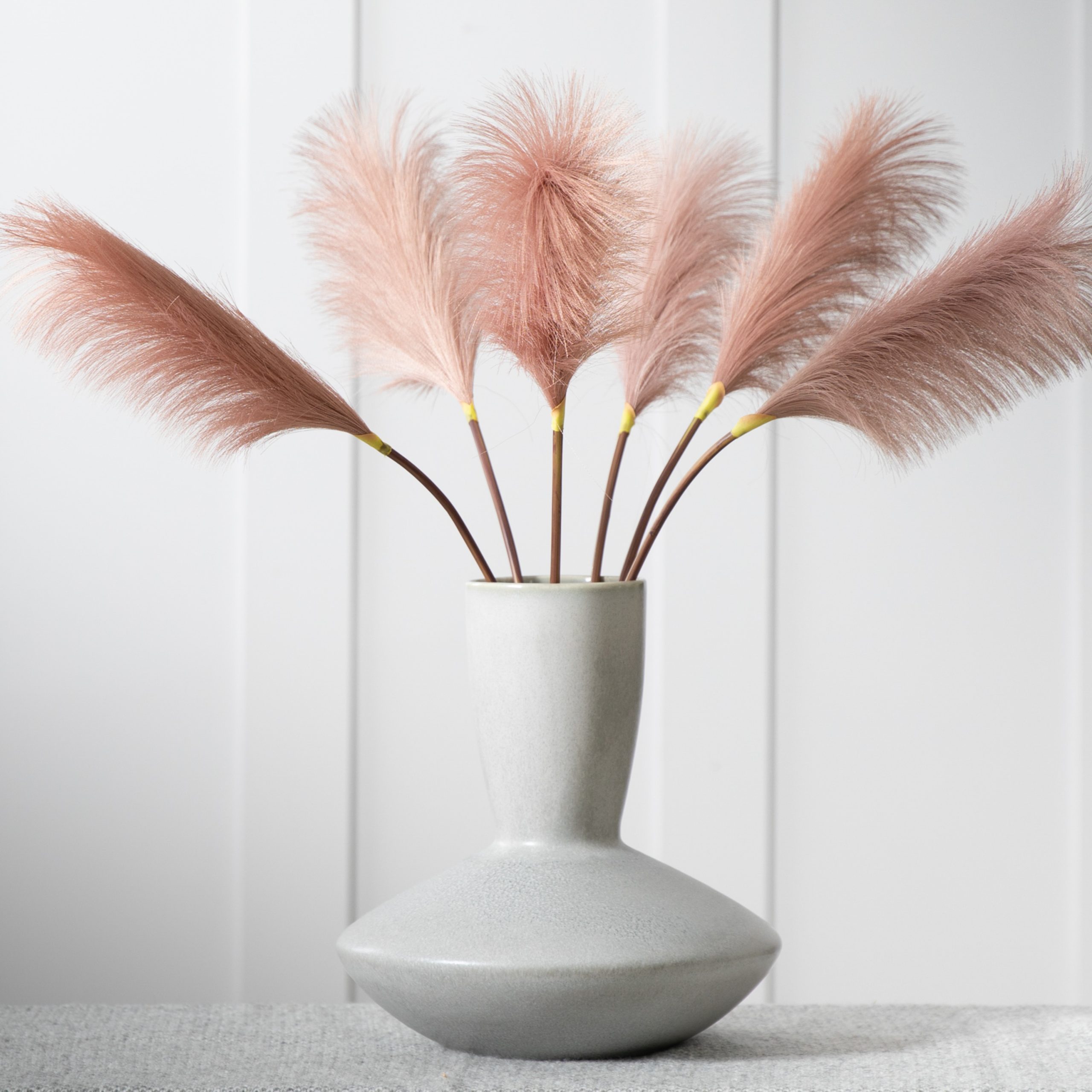 Gallery Direct Goma Soft Feather Stem Dark Blush (5pk)