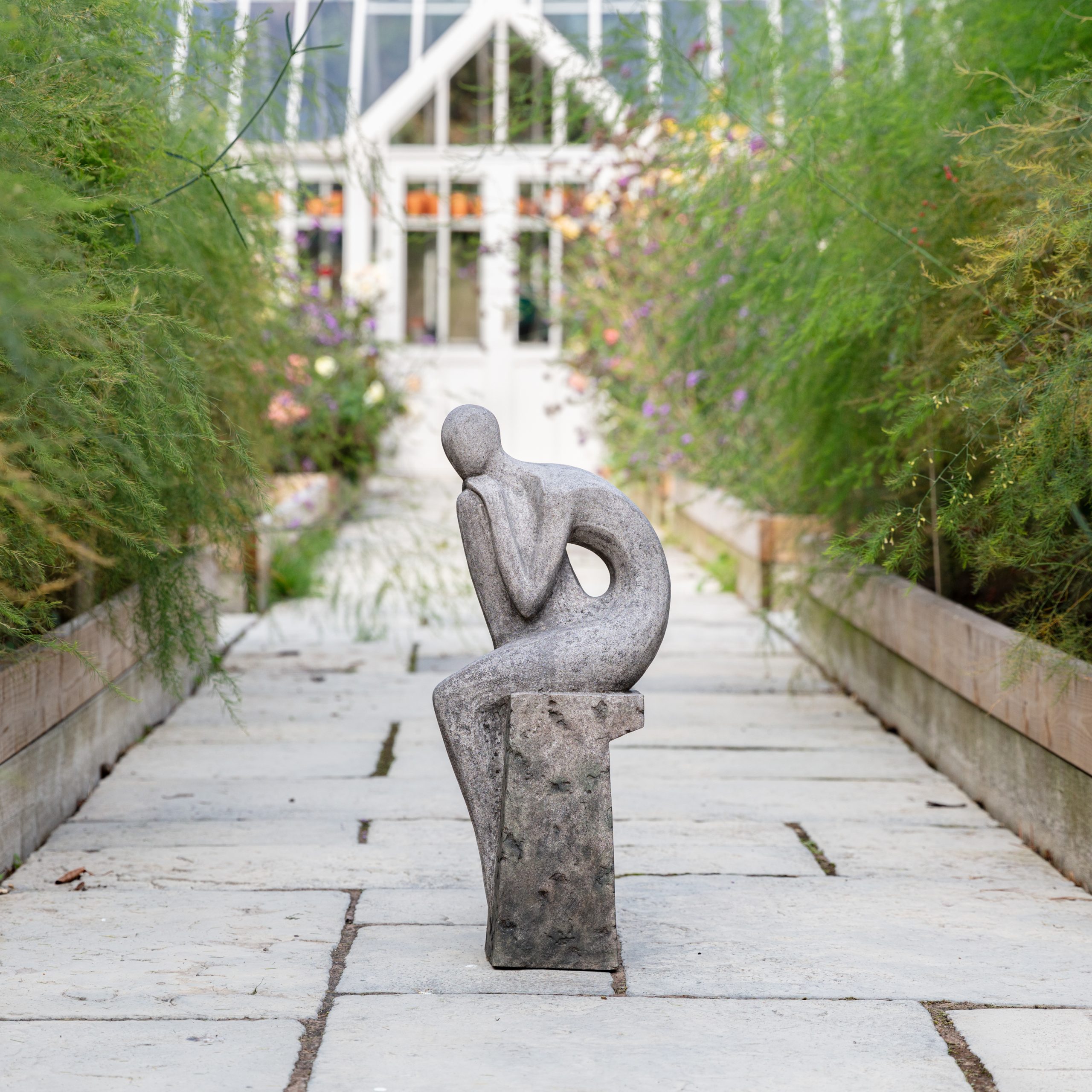 Gallery Direct Reflect Figure Antique Stone